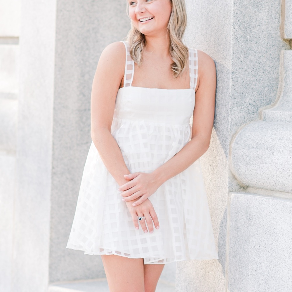 White Amanda Uprichard Dress